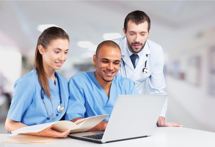 ILS training via e-learning for health-care providers & professionals