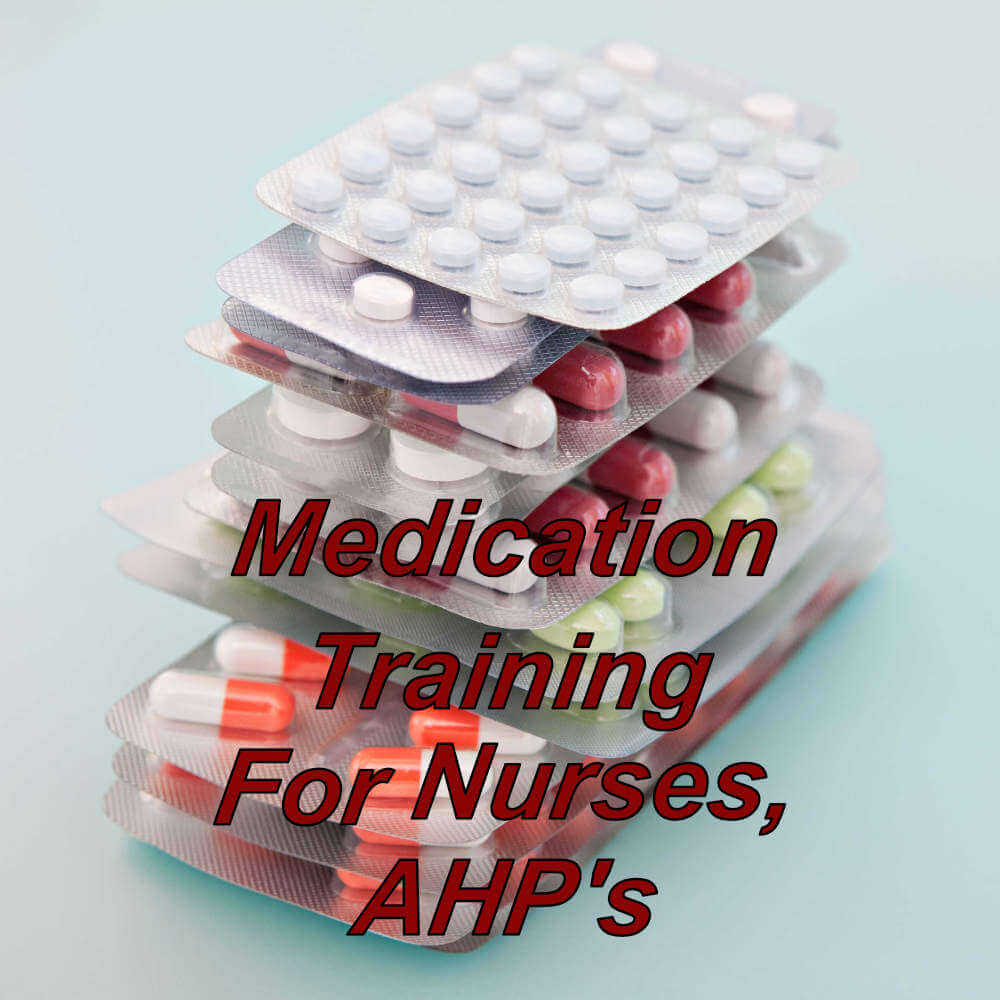 Medication training online for nurses, level 3 CPD certified course