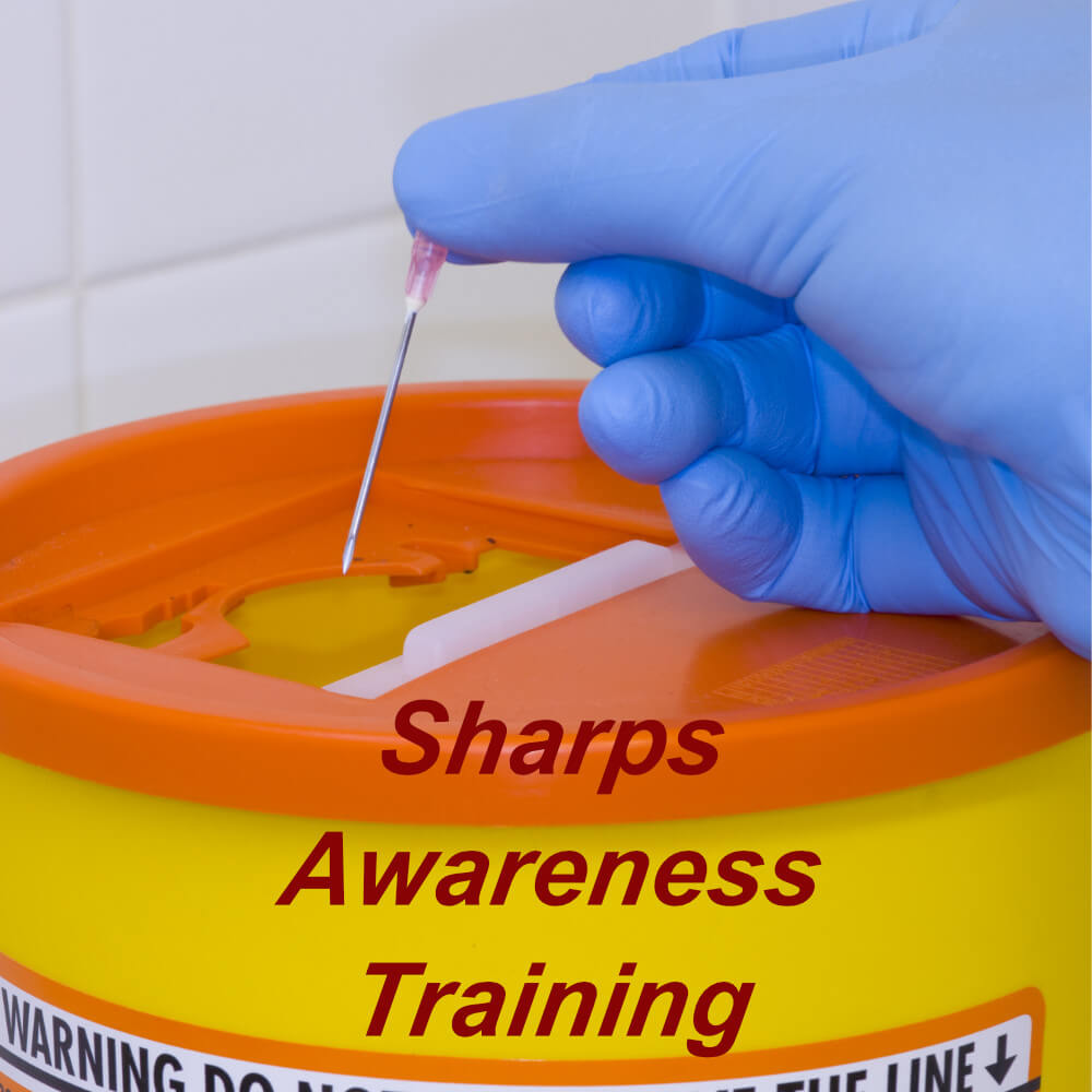 Sharps awareness online training course