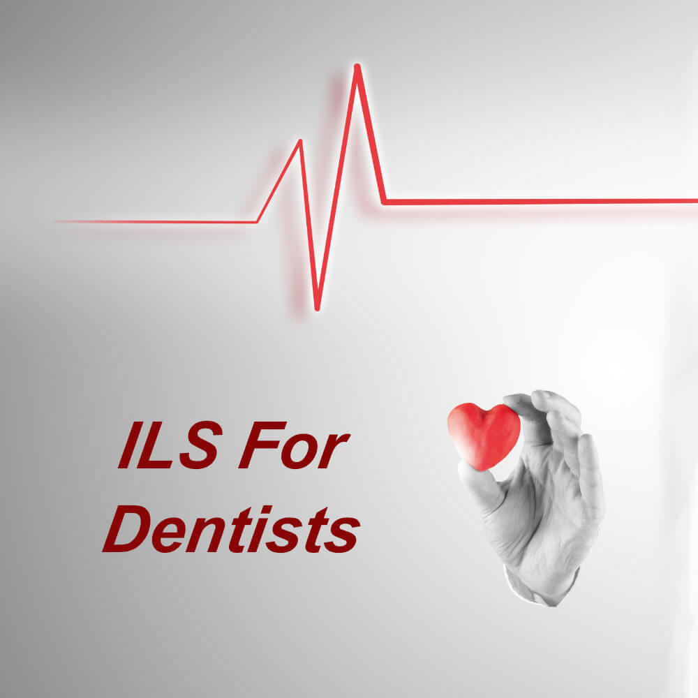 Train via e-learning and complete your ILS certification, suitable for dentist's, dental nurses