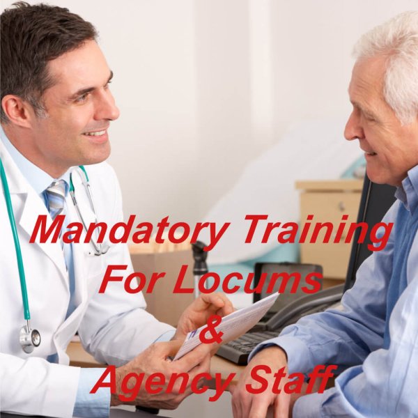 Mandatory training online, ideal for locums & agency staff