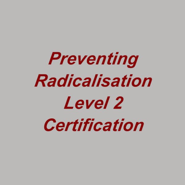 Preventing Radicalisation e-learning training course, suitable for healthcare, doctors, nurses